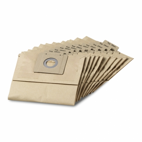 KARCHER Conjunto de Sacos Papel (10 UNID. ) T12/1